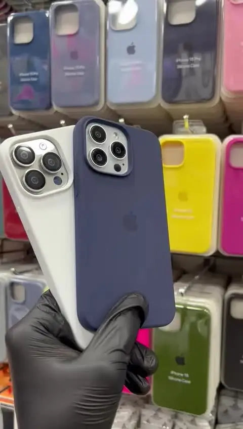 Caseit Silicone Phone Case for iPhone 17/16/15/14/13/12/11/X/7 Series - Protective Slim Back Cover