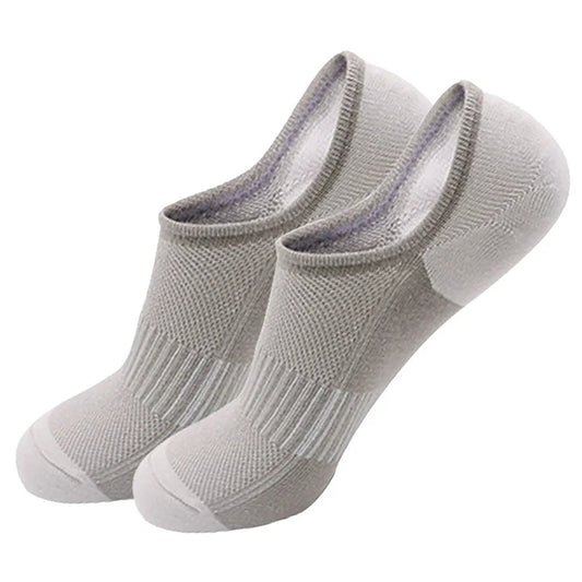 5 Pair Men Short Socks Spring and Summer Shallow Low Top Sport Short Socks
