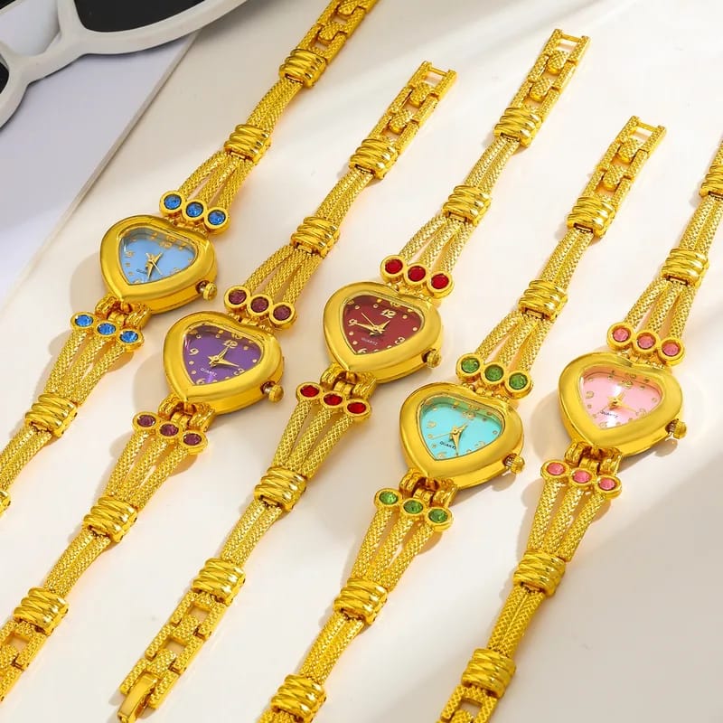 Single Folding Buckle Alloy Strap Quartz Watch