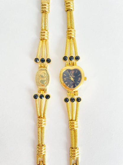 Single Folding Buckle Alloy Strap Quartz Watch