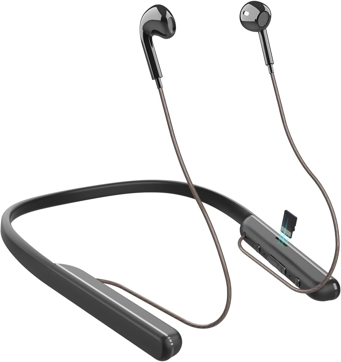 Wireless Headphones Bluetooth Neckband Magnetic Earphones Sports Running Earbuds Bluetooth 5.2 with Mic