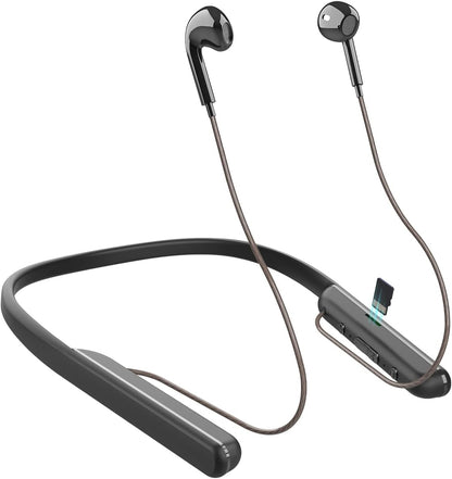 Wireless Headphones Bluetooth Neckband Magnetic Earphones Sports Running Earbuds Bluetooth 5.2 with Mic