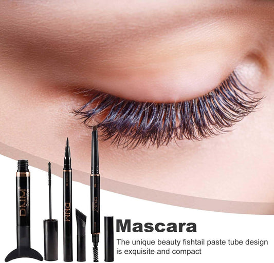 Liquid Eyeliner Pencil+Waterproof Mascara Set