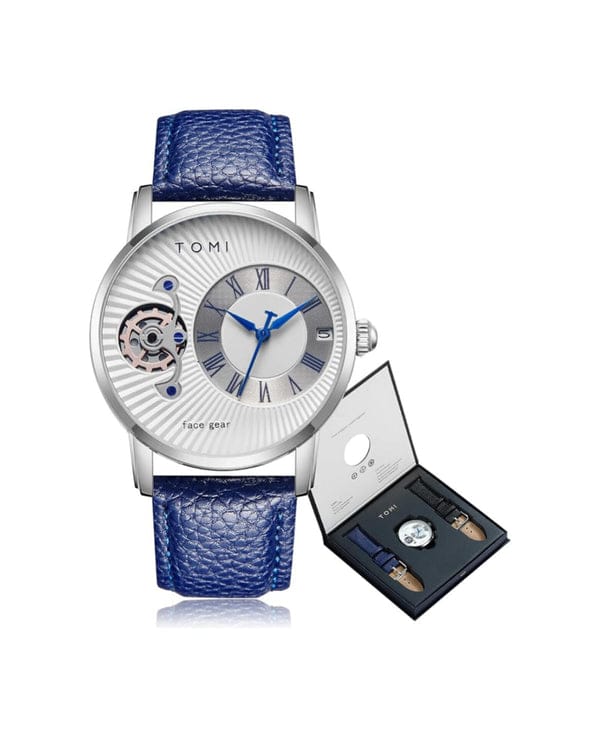 TOMI T-104 Face Strap Watch, Stylish Analog Wristwatch