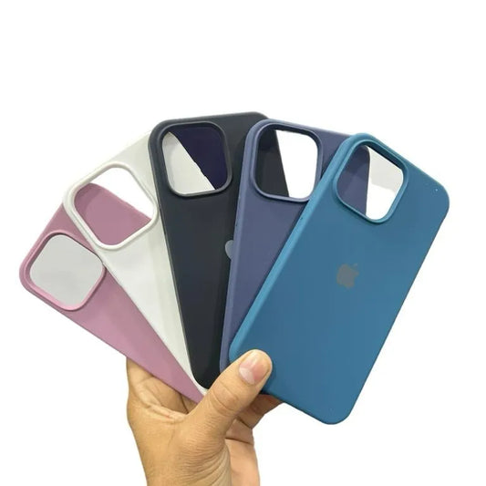 Caseit Silicone Phone Case for iPhone 17/16/15/14/13/12/11/X/7 Series - Protective Slim Back Cover