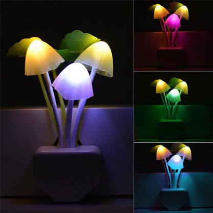Mushroom Night Light Flower Lamp | Perfect Valentine's Gift