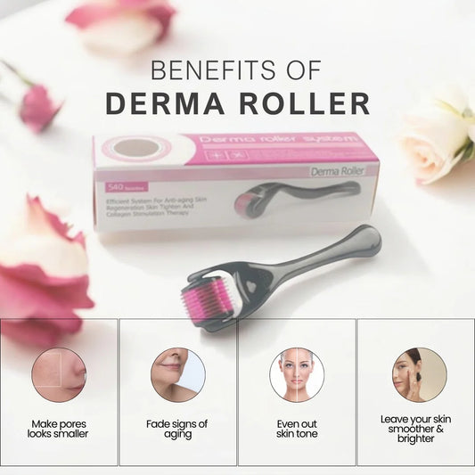 Derma Roller 0.5mm Micro Needle For Skin Care, Hair Growth