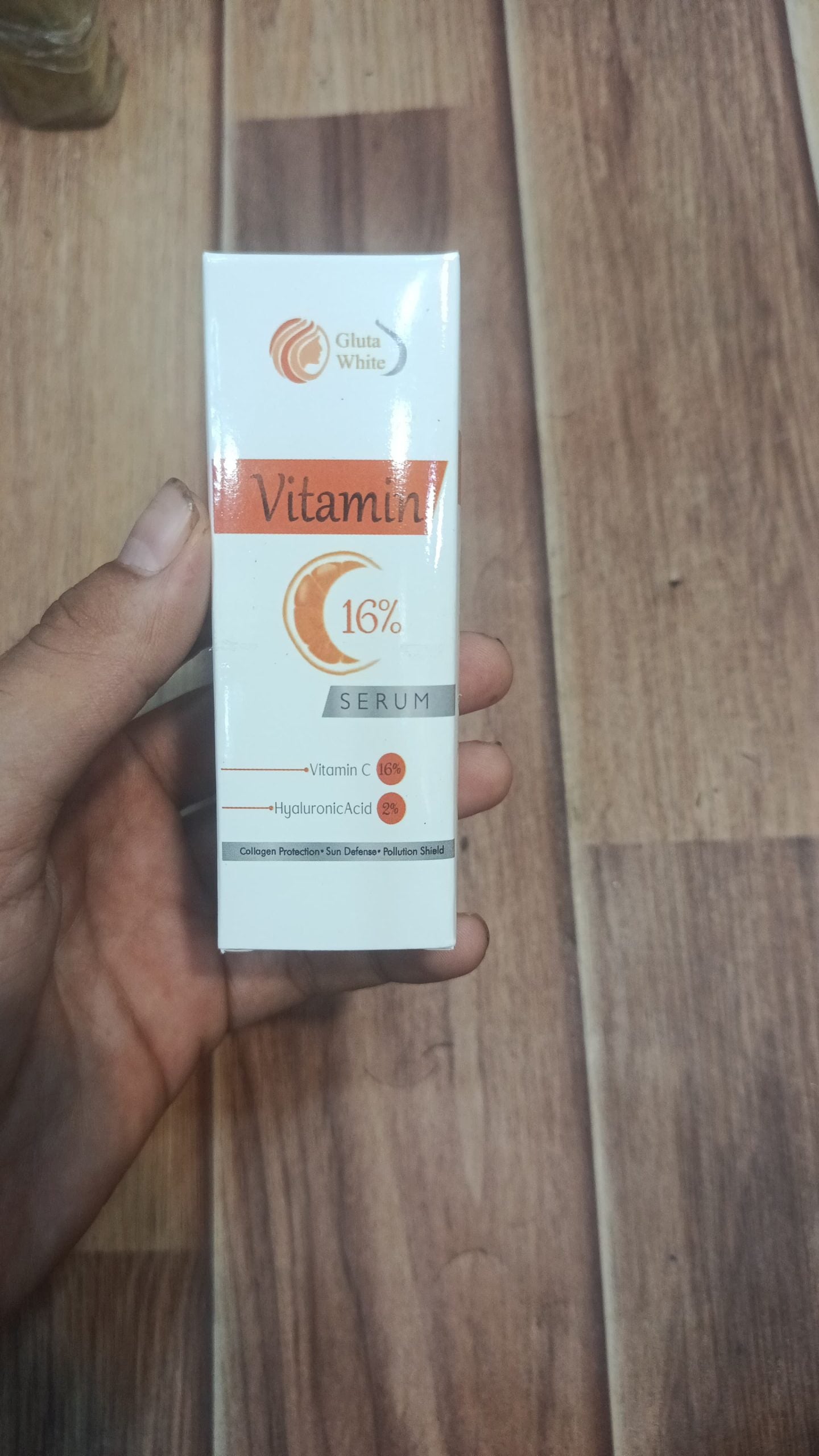 Vitamin C Serum For Face Glowing & Dark Spots | Gluta White Vitamin C 16% Serum