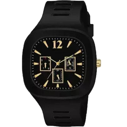 New Silicone Analogue Fashionable Wrist Watch For Men