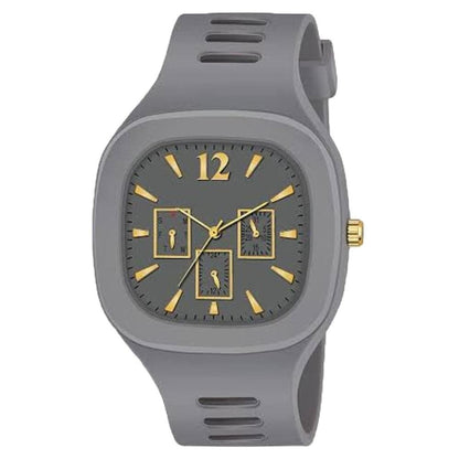 New Silicone Analogue Fashionable Wrist Watch For Men